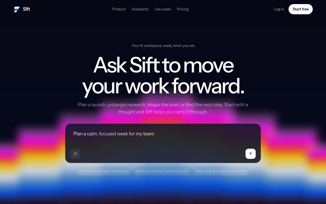 AI Workspace template preview